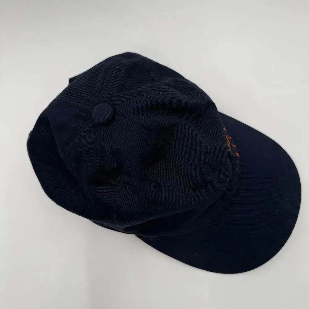Sitka Hat Cap Gear Badge Icon Lo Pro Profile Fit Strapback Navy Blue 100% Cotton